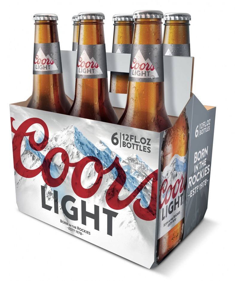Pic.: new Coors Light bottle