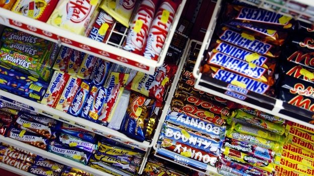 Photo: Tesco banned candy in the checkouts to reduce health problems related to obesity