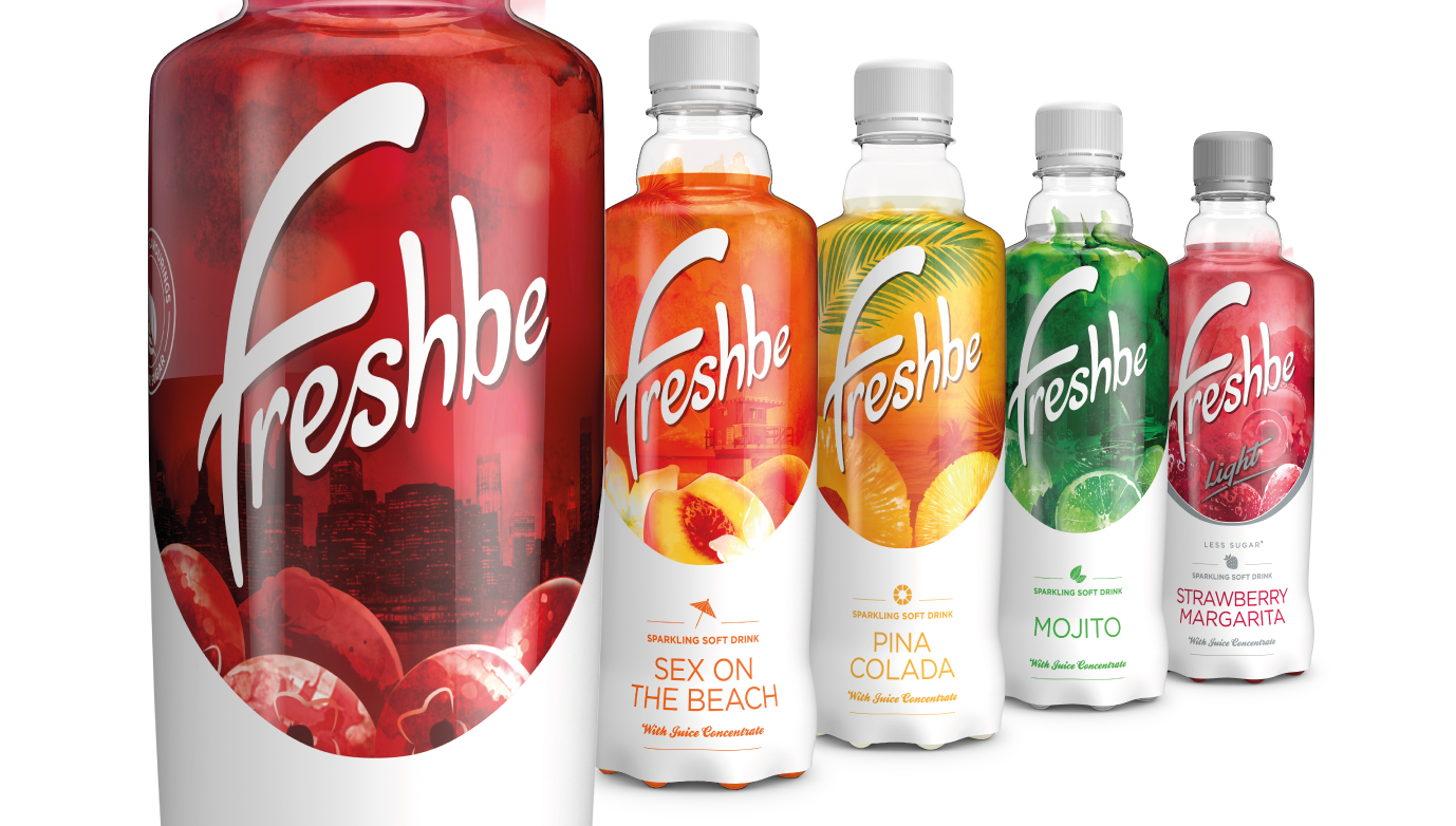 Pic.: Freshbe carbonated drinks range