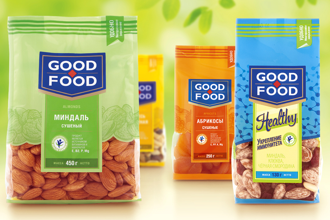 Photo: Good Food's refreshed packaging 