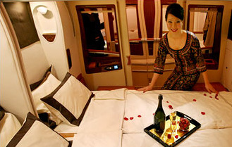Photo: Singapore Airlines’s suit for 1st class travelers