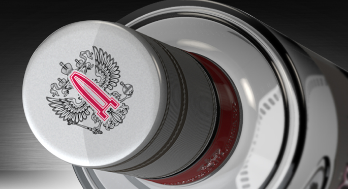 Pic.:  new design for Diplomat vodka
