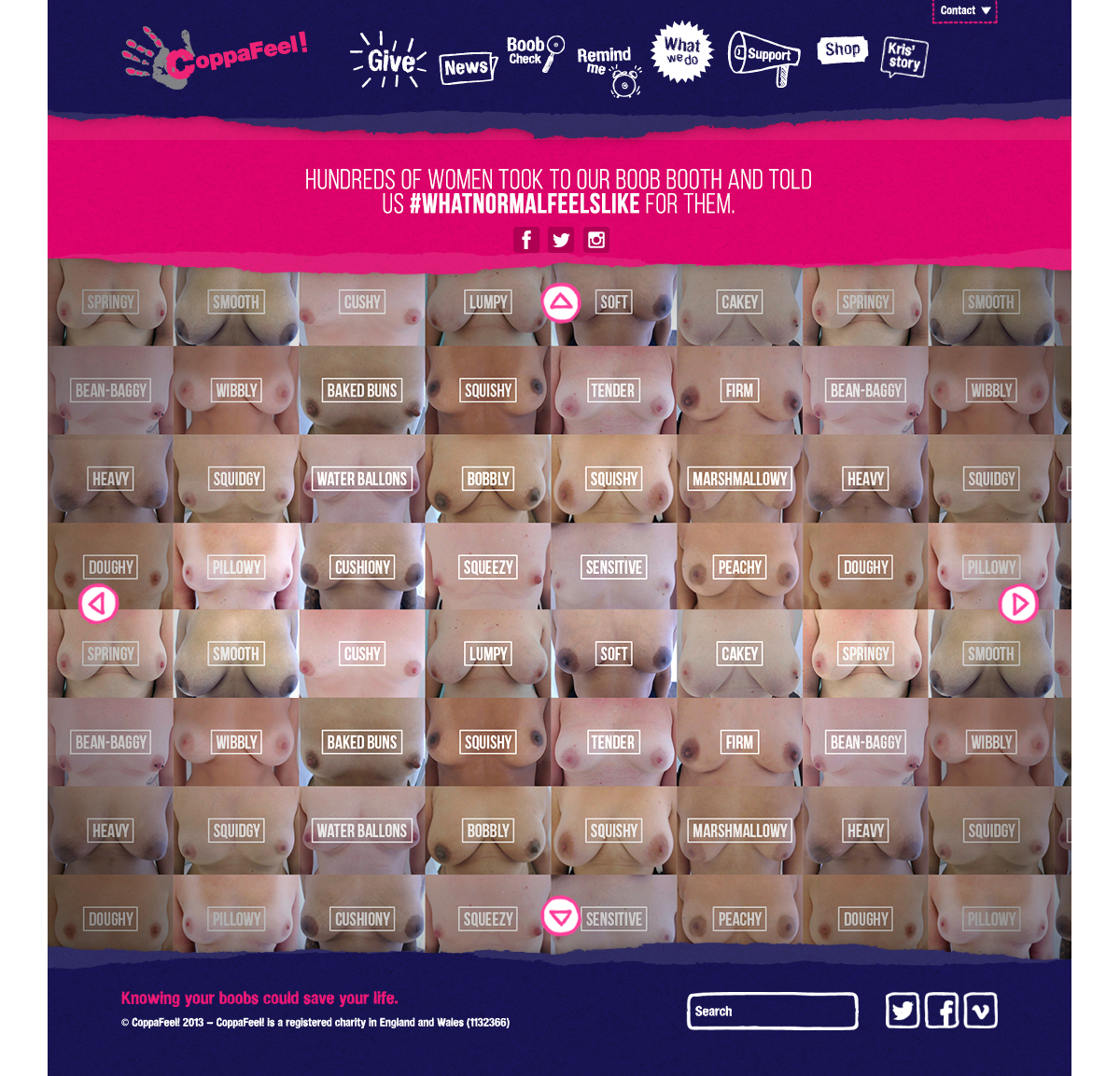 Coppafeel continues the breast awareness campaign «What normal