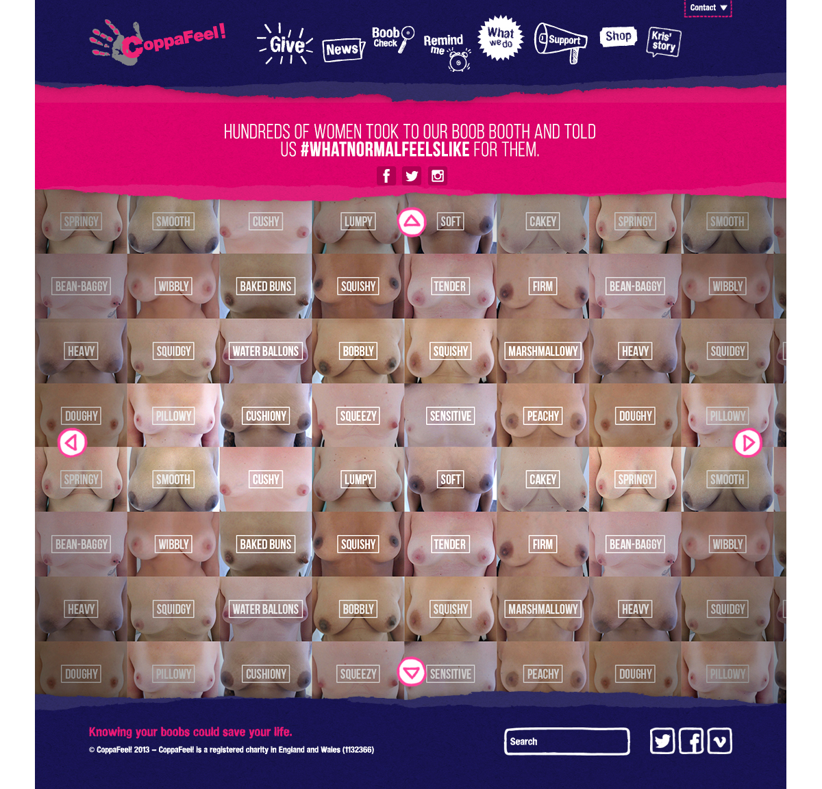 Coppafeel continues the breast awareness campaign «What normal feels like»  in the U.K. — POPSOP