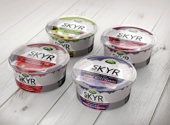 Photo: Arla Foods-owned Skyr yogurt redesigned