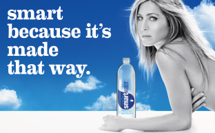 Glacéau smartwater launches in the UK with Jennifer Aniston as brand 