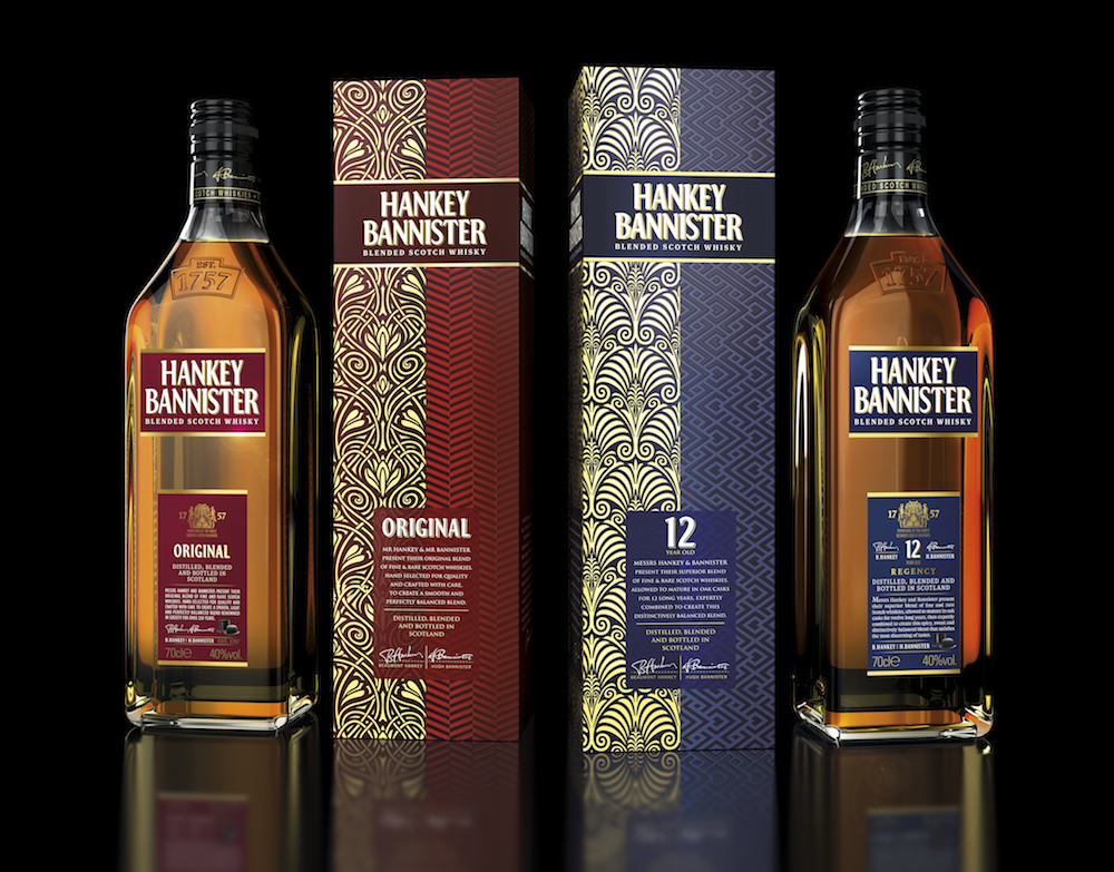 Photo: new design for Hanky Bannister whisky