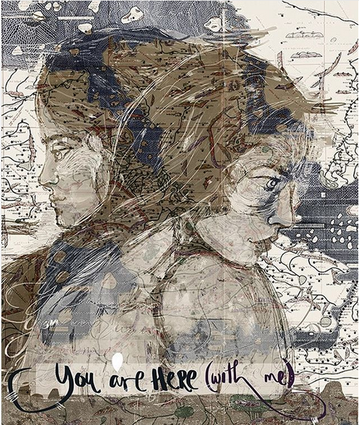 "You are here (with me)" by Fearless, instagram.com
