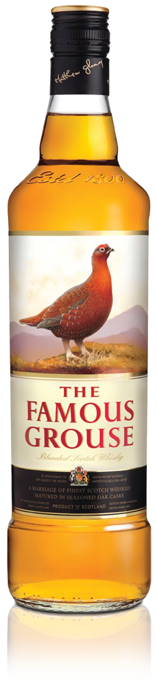 Pic.: The actual design of The Famous Grouse whisky