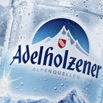 Landor Designed Bottle and Label for Adelholzener Mineral Water