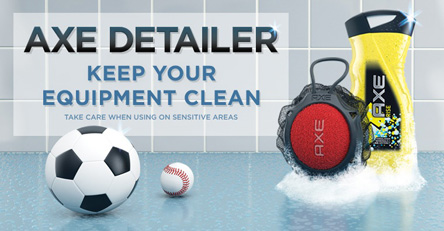 AXE Detailer Cleans Your Balls