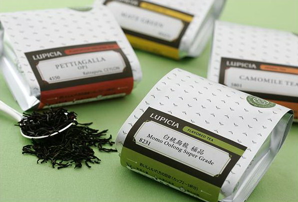 Brand identity for Lupicia teas