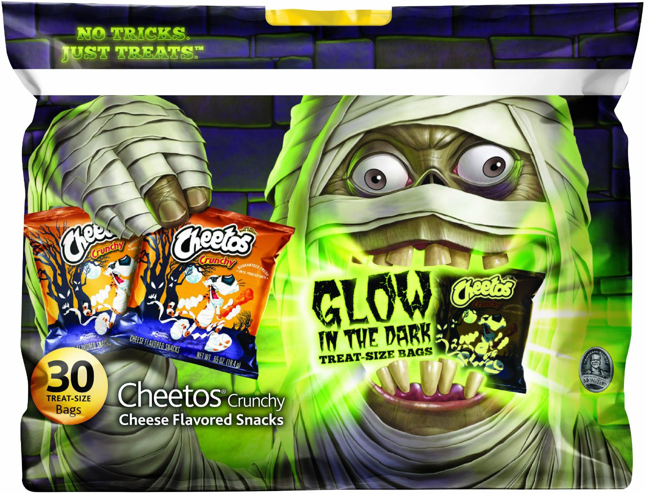 SWAG Crunchy Cheetos Chester Mummy Halloween Bright Colorful