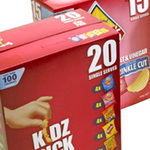 Shelf-ready shipper for snacks Shelf-ready shipper for snacks