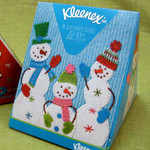 Kleenex Has Some Christmas Spirit 