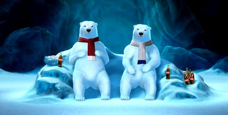Coca-Cola Polar Bears Will Give Feedback on the Super Bowl Coca-Cola Polar Bears Will Give Feedback on the Super Bowl