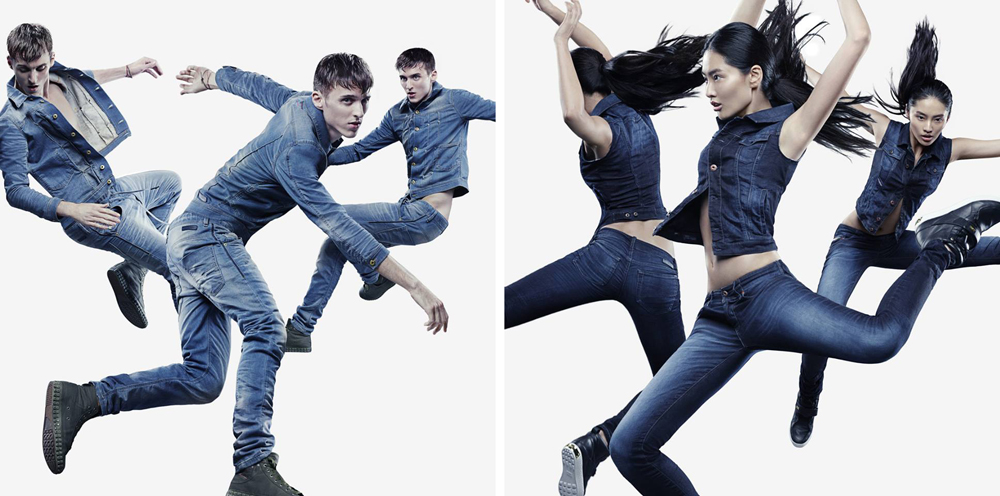 Diesel's Jogg Jeans new collection: jersey + denim = free motion