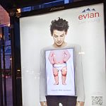 evian Has Teamed up with JCDecaux on an Interactive Out of Home Experience evian Has Teamed up with JCDecaux on an Interactive Out of Home Experience