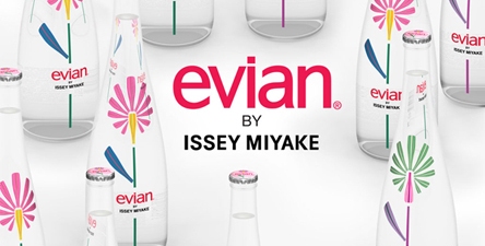 evian® Announces 'Live Young®' Partnership with Issey Miyake