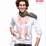 Evian Water Lives Young 