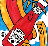 Heinz Asks Students to Pour on Talent in Fifth Annual Ketchup Creativity Contest Heinz Asks Students to Pour on Talent in Fifth Annual Ketchup Creativity Contest