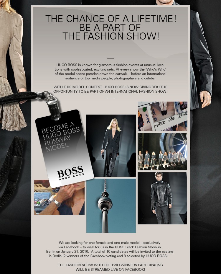 Hugo Boss Is Searching For Models Online Popsop