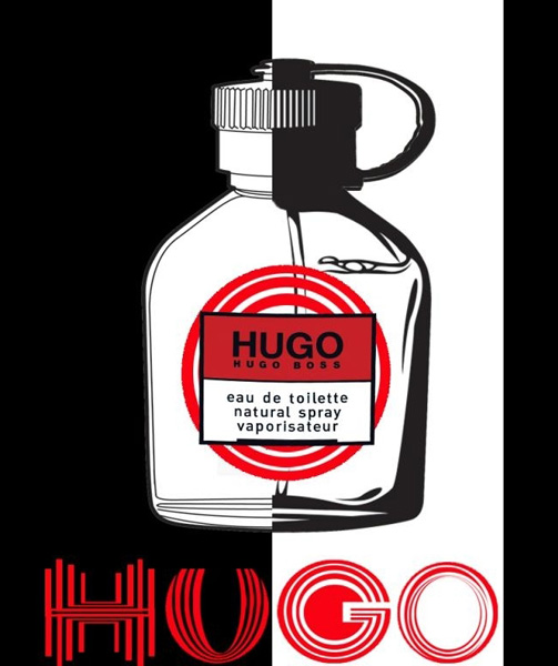 hugo man bottle