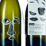 'Build Your Face' Wine Design by The Creative Method 'Build Your Face' Wine Design by The Creative Method