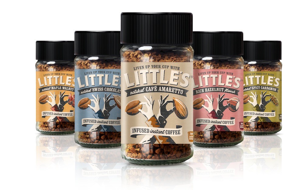 Photo: Little's flavoured instant and ground coffees