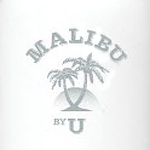 Malibu by U: белые полотна бутылок