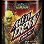 World of Warcraft on Mtn Dew label World of Warcraft on Mtn Dew label