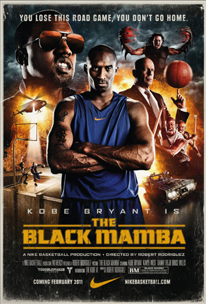  Robert Rodriguez and Nike's film 'The Black Mamba' starring Kobe Bryant, 