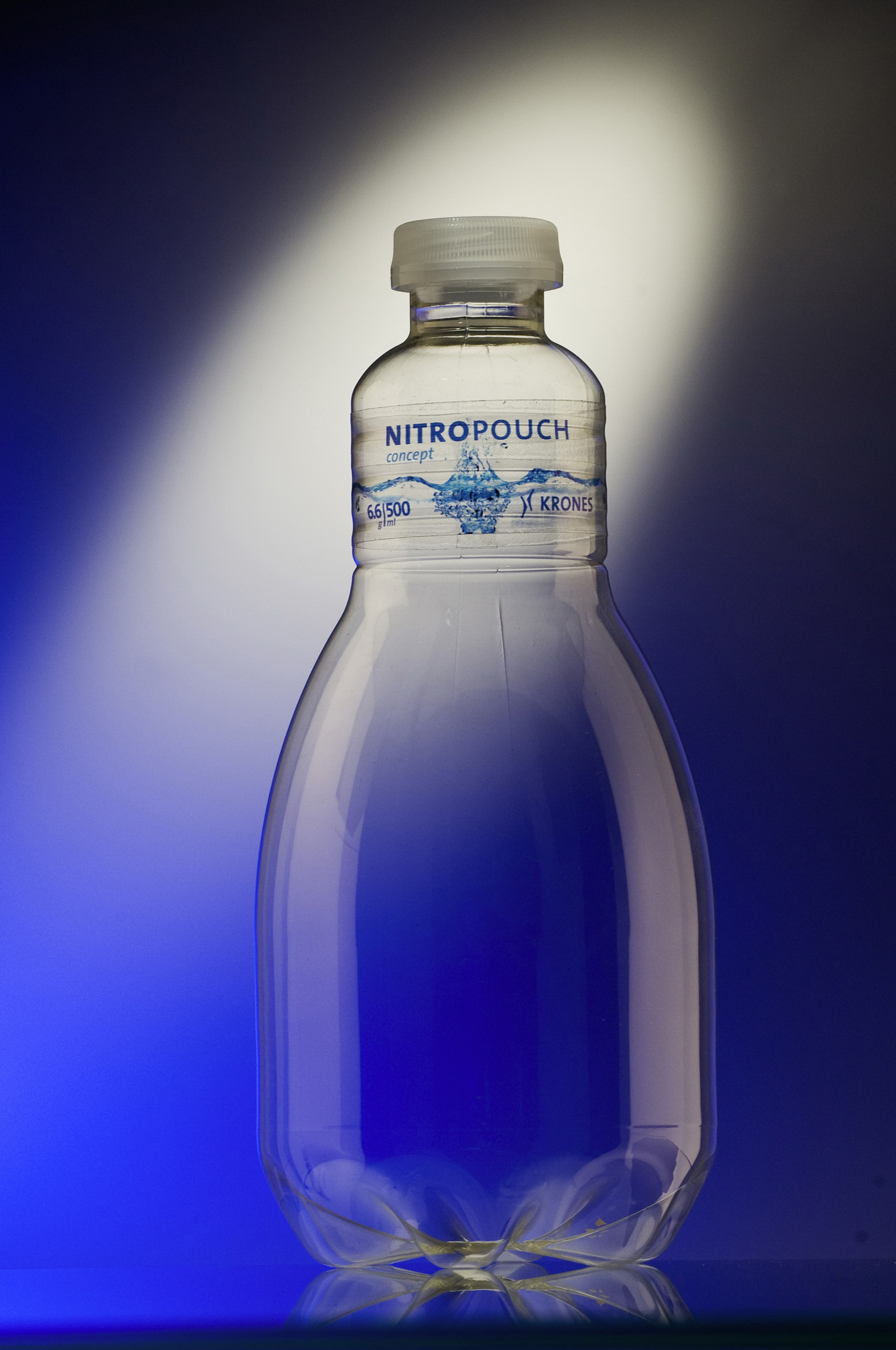 0,5 Liter BehSlter PET Lite 6,6 Gramm, Etikettiert