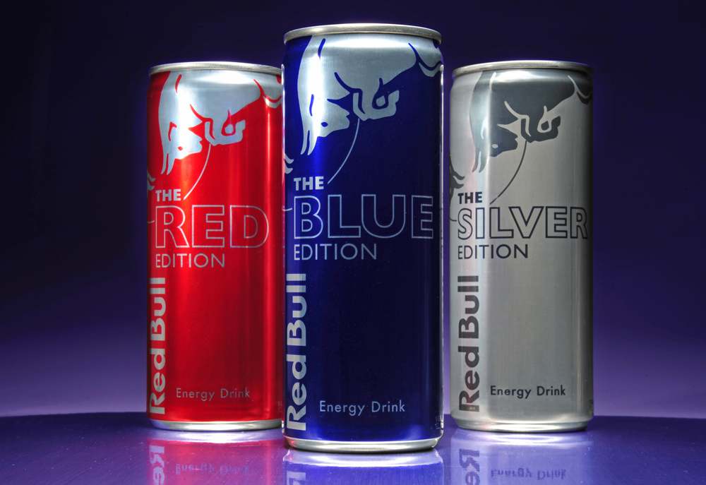 different types of red bull