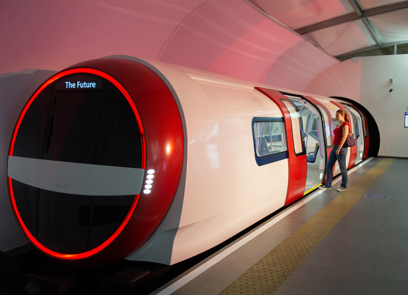 Siemens embarks on a trip to the future of subway trains in London