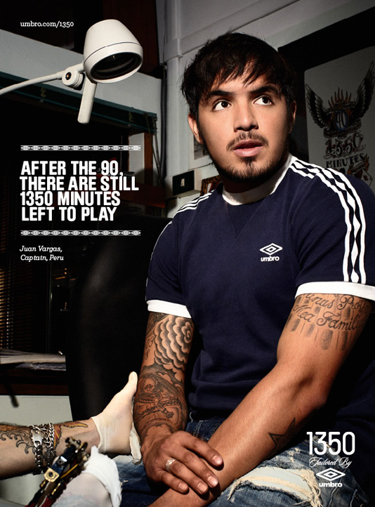Umbro Launches Global Campaign for Off 