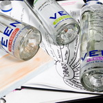 Finnish bottled water Veen at London Fashion Week