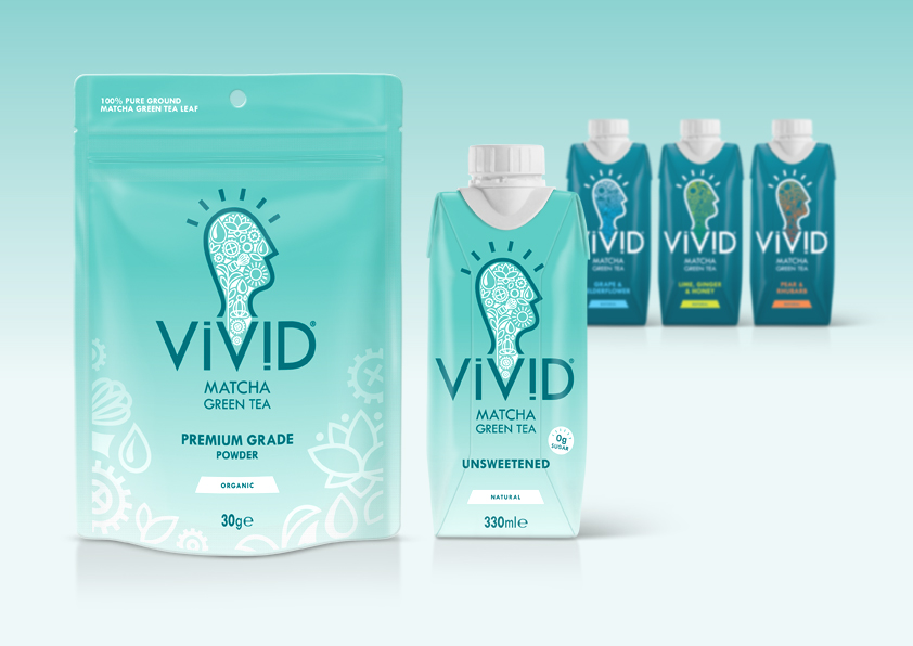Photo: packaging for two new match soft drinks Vivid