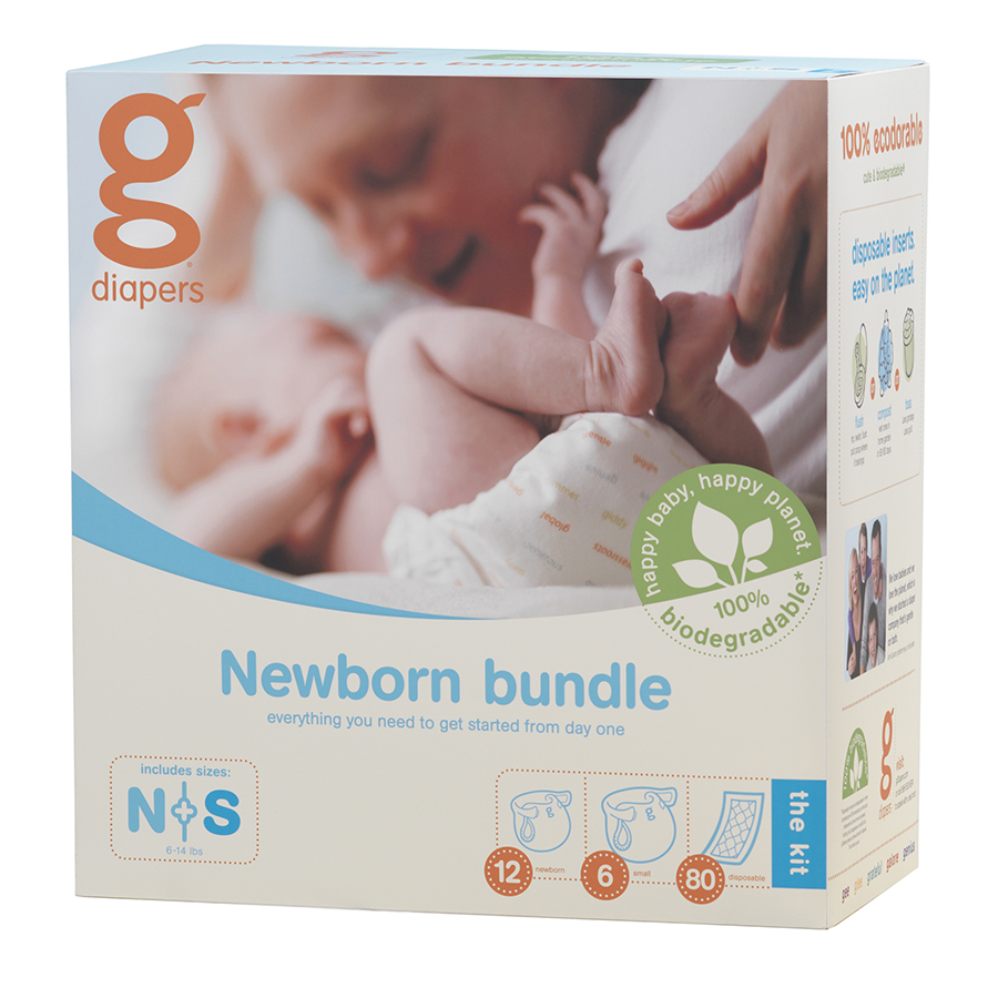 Photo: gDiapers' new packaging