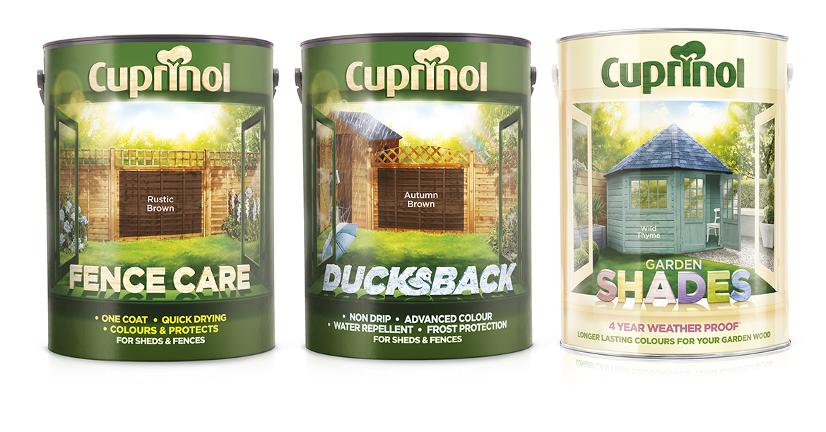 Photo: Cuprinol, rebraded range