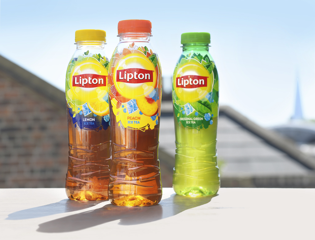 Photo: new Lipton Ice Tea in bottles