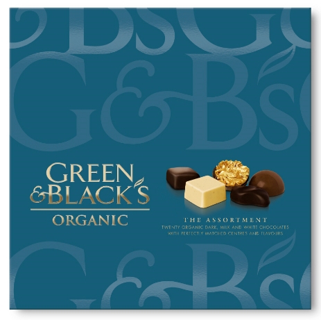 Photo: Green & Black's packaging, redesigned by Pearlfisher in 2009