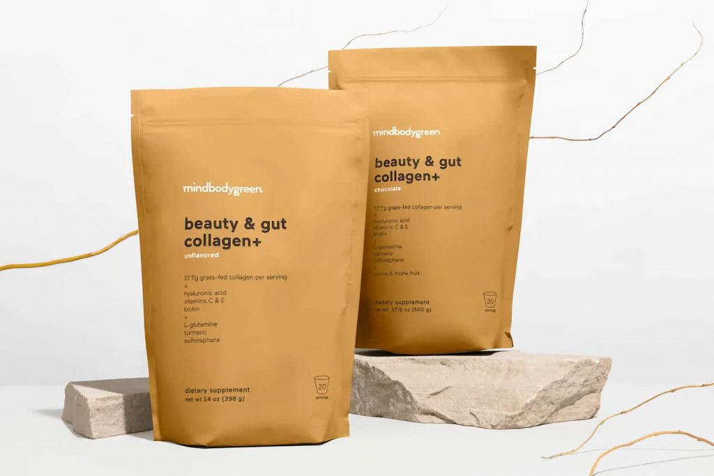 mindbodygreen beauty & gut collagen+